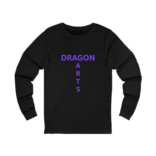 Stylish Unisex Long Sleeve Tee, Perfect for Casual Wear, Gift for Art Lovers, Unique Graphic Shirt for Fall - Image 3