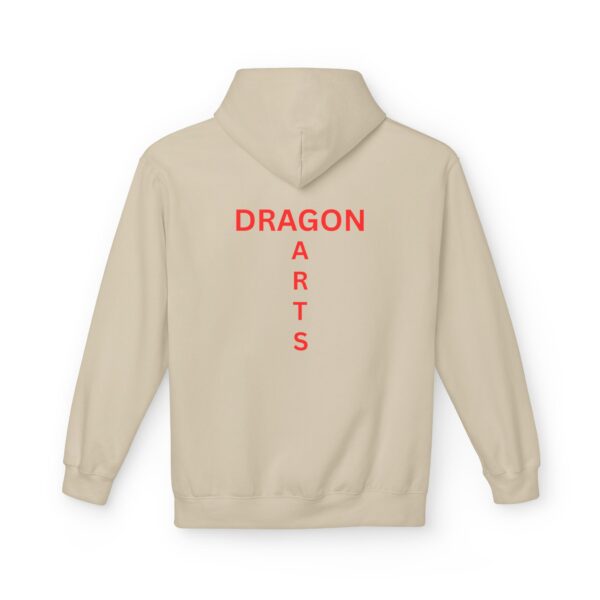 Unisex Artsy Dragon Hoodie - Cozy Fleece Sweatshirt for Artists, Gift for Creatives, Casual Wear, Unique Art Fashion - Image 18