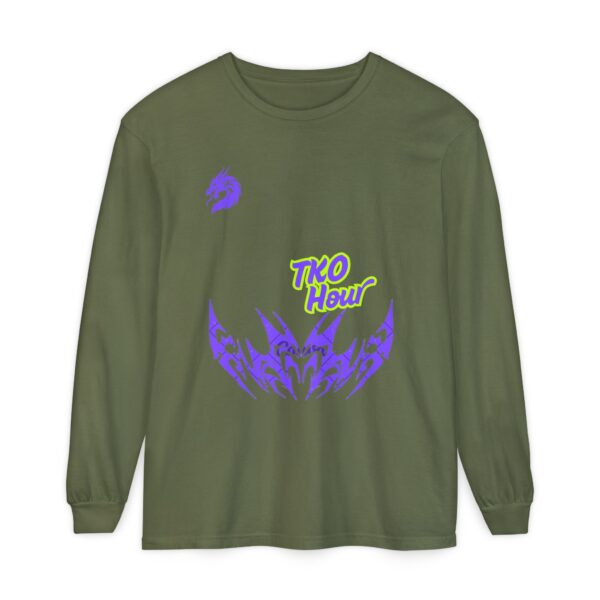 Unisex Garment-dyed Long Sleeve T-Shirt - Image 37