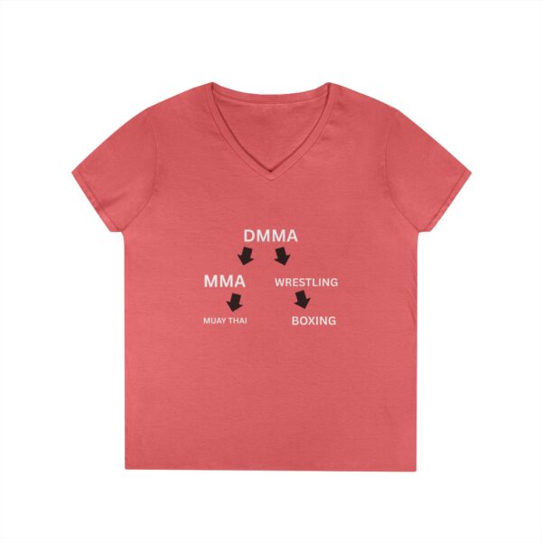 Ladies' V-Neck T-Shirt - Image 2