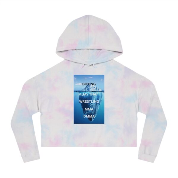 Boxing & MMA Women’s Cropped Hooded Sweatshirt, Sporty Fashion, Workout Gear, Gift for Fighters, Boxing Lover Apparel - Image 16