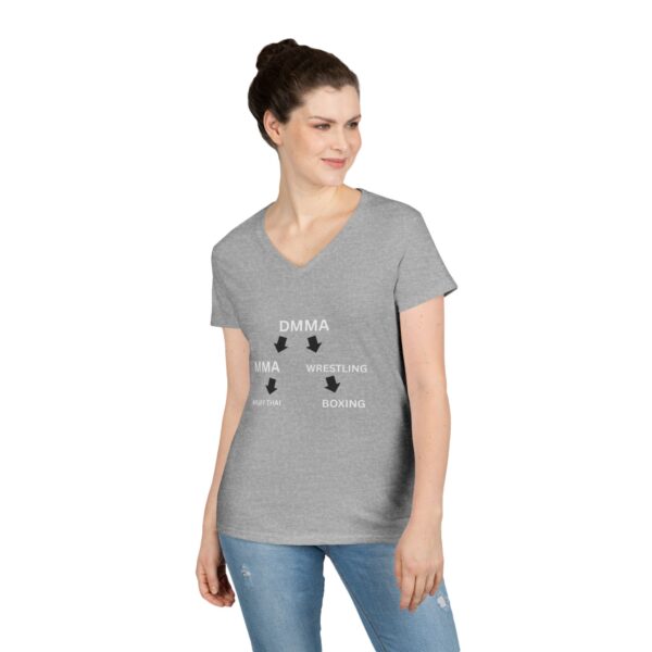 Ladies' V-Neck T-Shirt - Image 6