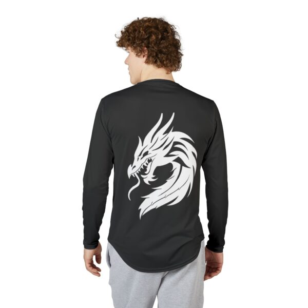 Dragon-Themed UV Protection Long Sleeve Shirt for Martial Arts Enthusiasts, Outdoor Apparel, Sun Safety Gear, Gifts for Him, Gym Wear, [...] - Image 8