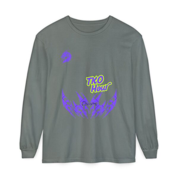 Unisex Garment-dyed Long Sleeve T-Shirt - Image 33