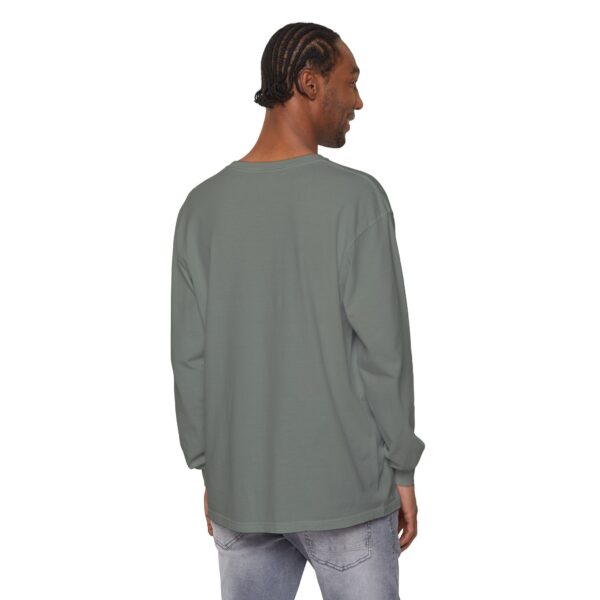 Unisex Garment-dyed Long Sleeve T-Shirt - Image 36