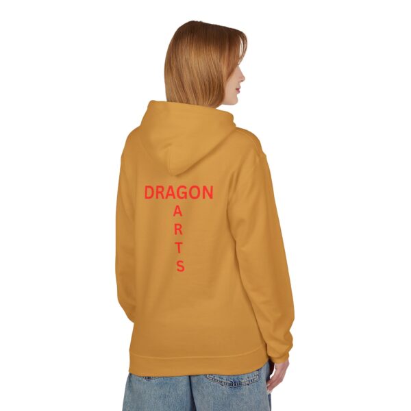 Unisex Artsy Dragon Hoodie - Cozy Fleece Sweatshirt for Artists, Gift for Creatives, Casual Wear, Unique Art Fashion - Image 32