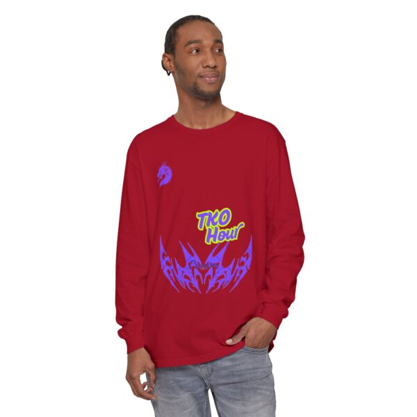 Unisex Garment-dyed Long Sleeve T-Shirt - Image 63