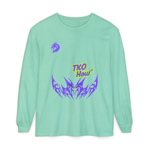 Unisex Garment-dyed Long Sleeve T-Shirt - Image 41