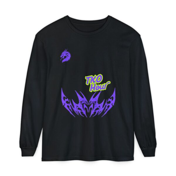 Unisex Garment-dyed Long Sleeve T-Shirt - Image 57