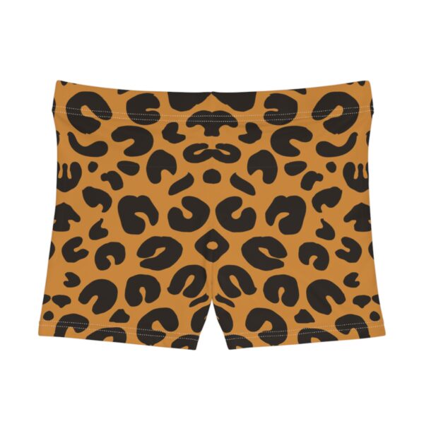 Leopard Print Women's Shorts, Trendy Summer Casual Wear, Comfortable Lounge Shorts, Beach Holiday Outfit, Activewear Essentials - Image 3