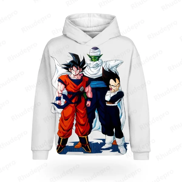 Streetwear Goku Long Sleeve Tee Vegeta Tops Dragon Ball Autumn Gym Hoodie Man Couple Outfit Funny T Shirts 2024 3D Print - Image 3
