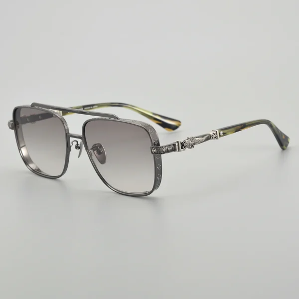2024 Classic Luxury Women's Retro Round Fashion Sun Glasses UV400 Brand Design High Quality Outdoor Vacation Men's Sunglasses