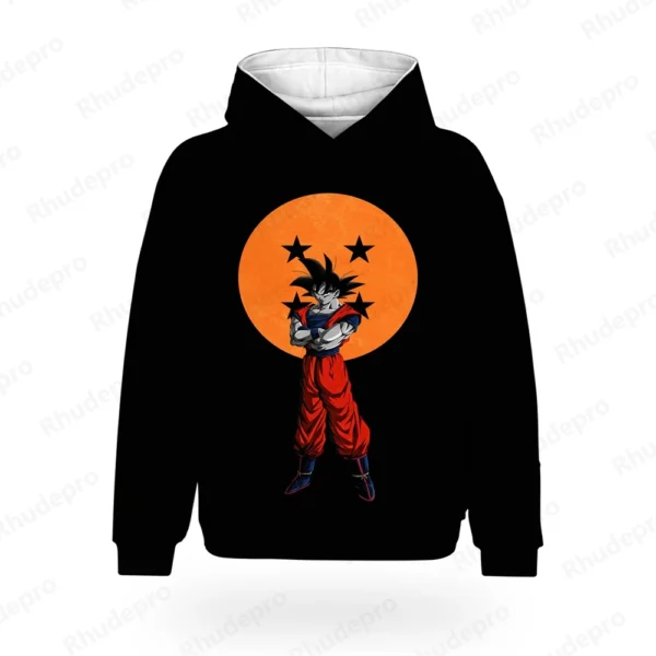 Streetwear Goku Long Sleeve Tee Vegeta Tops Dragon Ball Autumn Gym Hoodie Man Couple Outfit Funny T Shirts 2024 3D Print - Image 2